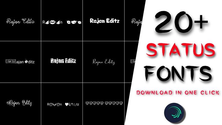 Download Alight Motion Fonts 2024 ( Use Stylish Fonts)